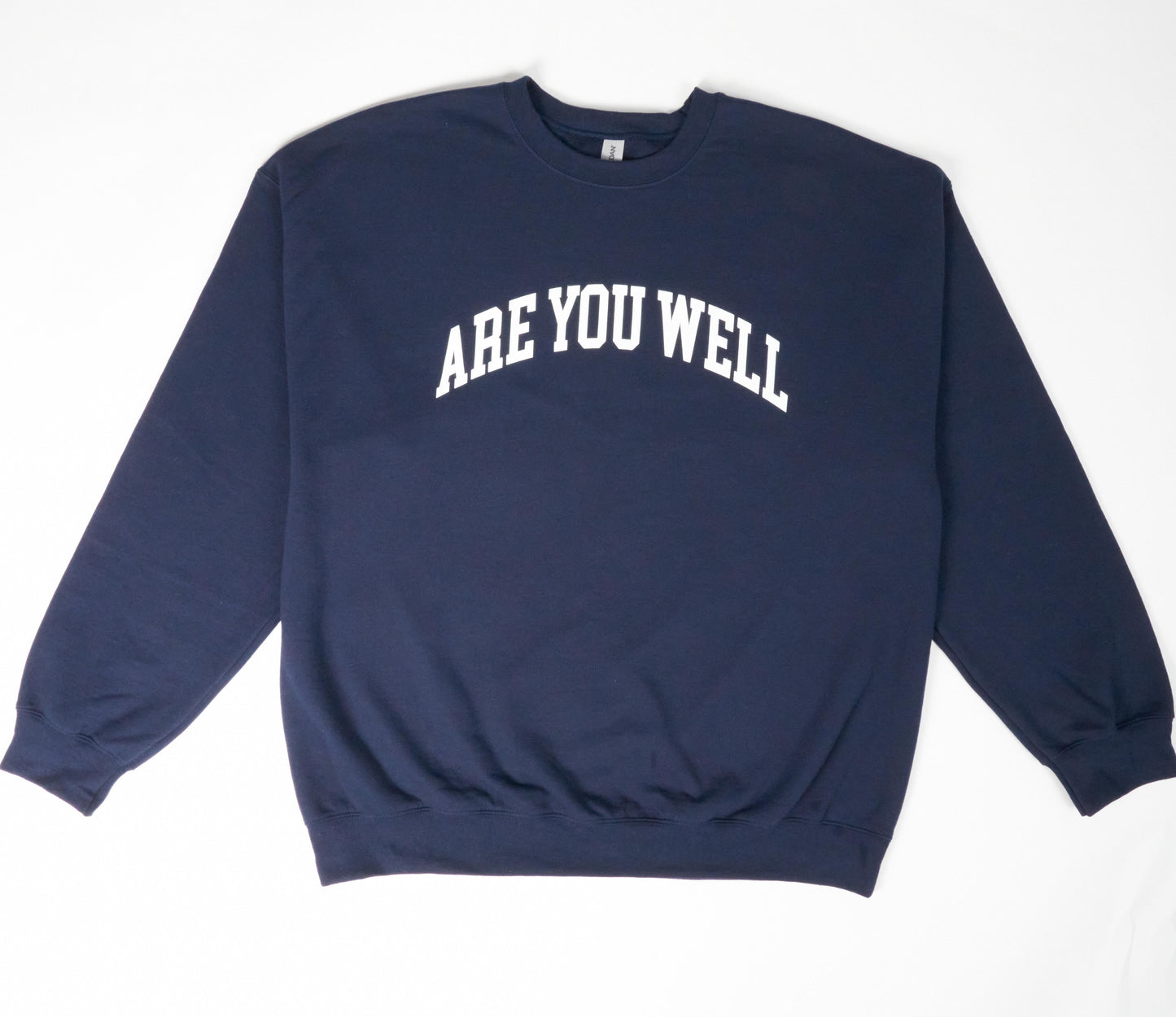 ARE YOU WELL SWEATSHIRT - NAVY